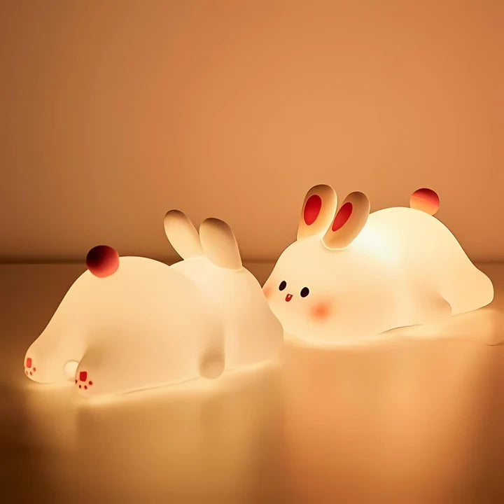 Cute Bunny - Silicon Night Lamp