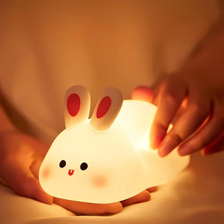 Cute Bunny - Silicon Night Lamp