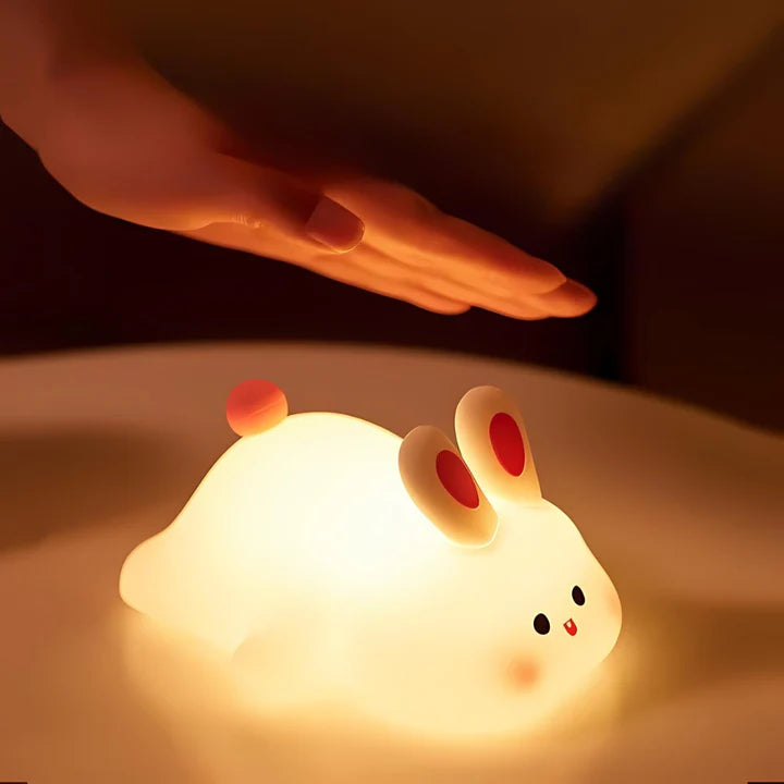 Cute Bunny - Silicon Night Lamp
