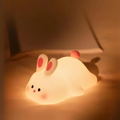 Cute Bunny - Silicon Night Lamp