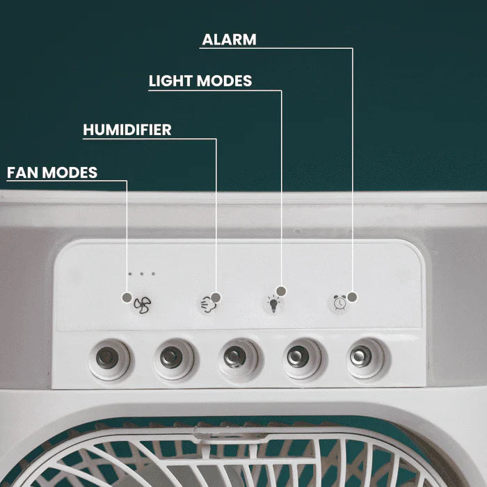 FabBreeze™️ Personal Air Cooler & Humidifier - Fab Alchemy