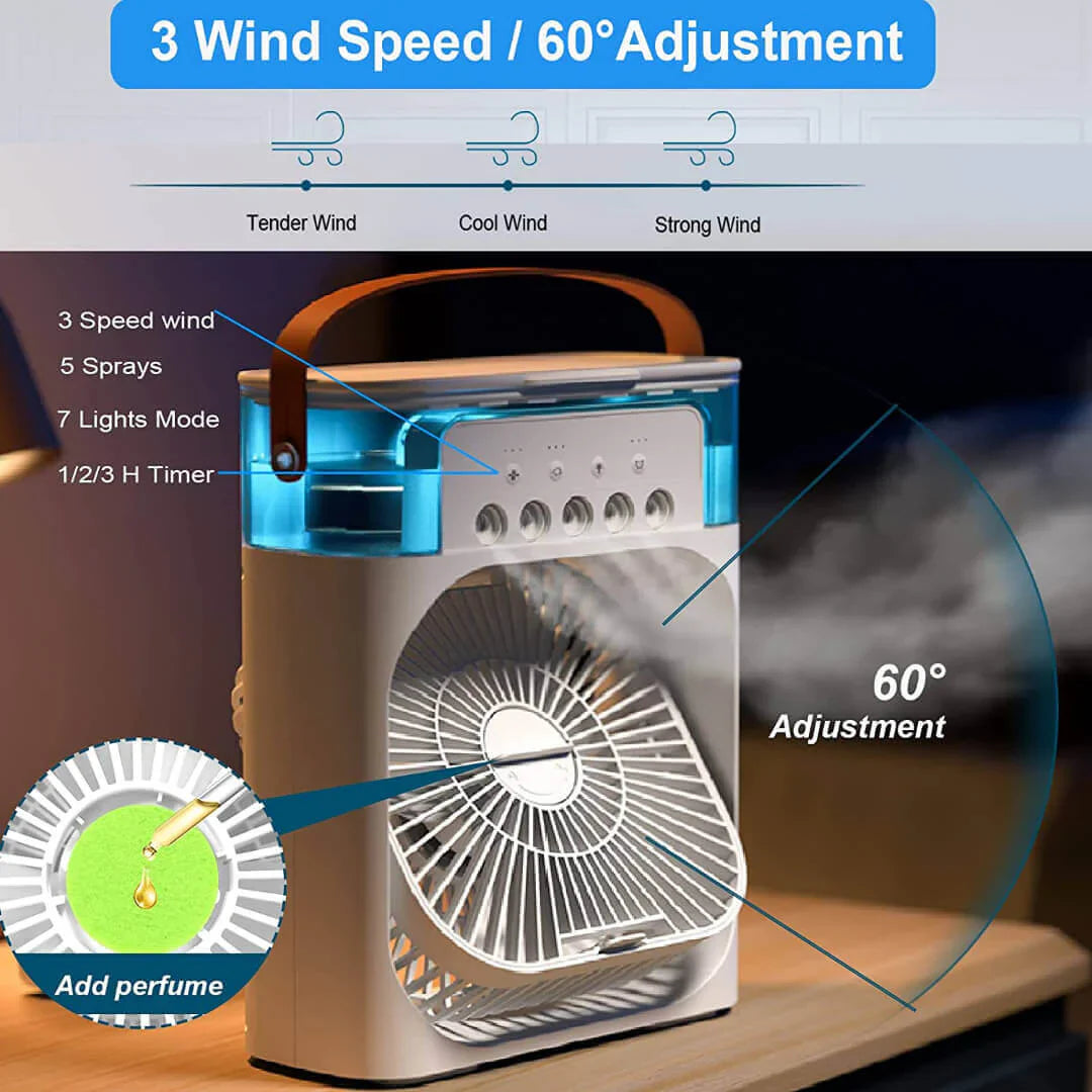 FabBreeze™️ Personal Air Cooler & Humidifier - Fab Alchemy