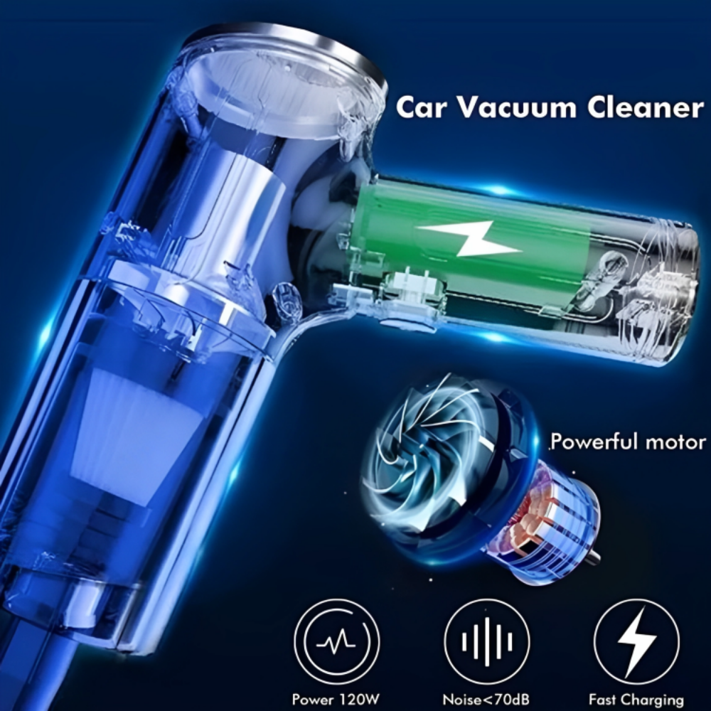 FabVac™️ Portable Car Vacuum Cleaner - Fab Alchemy