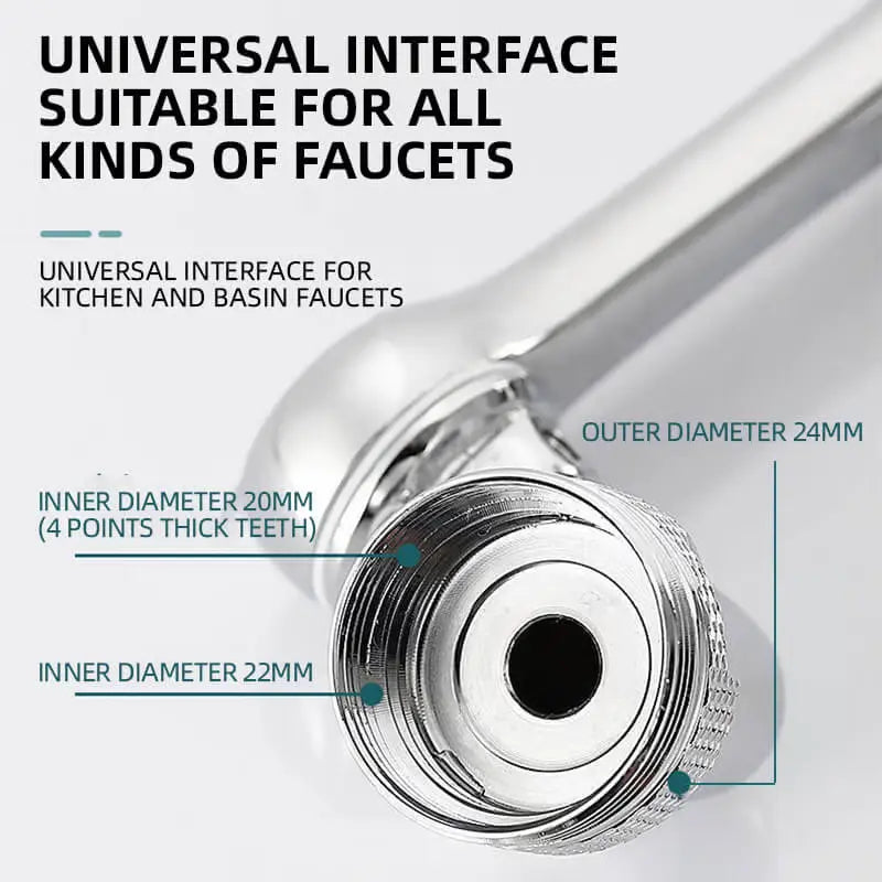 Rotating Faucet/Tap Extender | 1180° rotation